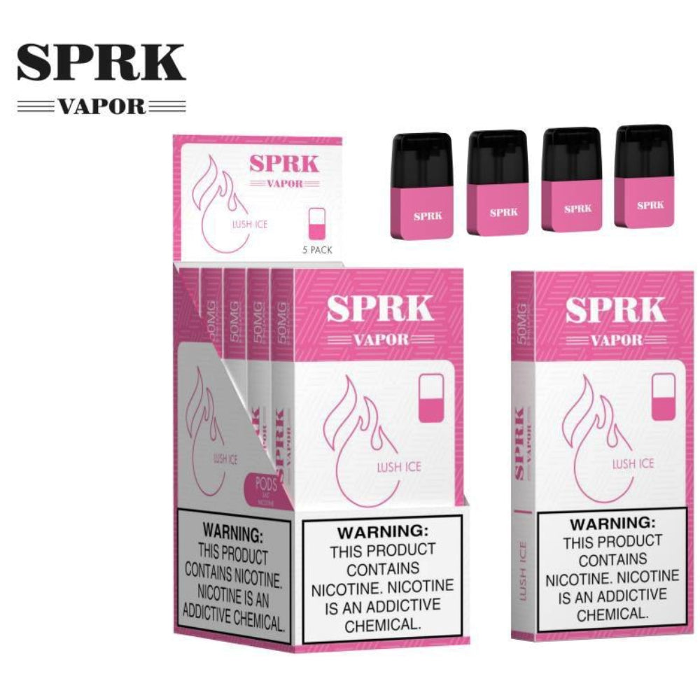 SPRK Pods lush ice Myle V4 lush ice Vape Dubai UAE Abu Dhabi Vape Here Store